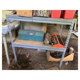 Metal Shop Shelf 1Pm Pickup No contents