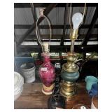 Vintage lamps (upstairs )