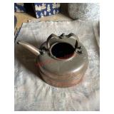 vintage Tagus copper tea kettle(left side barn)