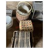 wicker basket lot (left side barn)
