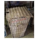 wicker basket (upstairs)