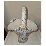 Bird Chintz Collection Ceramic Basket