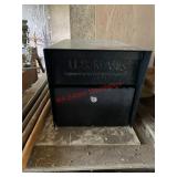 metal mail box no key(left side of barn)