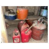 gas can lot (left side barn)