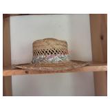 woven straw hat (Backroom)
