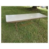 Folding table (white shed)