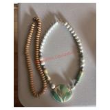 Beaded necklace (living room)