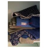 Shelf lot Pillow/bed sheets/fabric