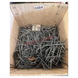Partial box of nails (barn)
