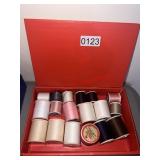 Thread spools (front bedroom)