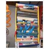 Assortment of bindings (front bedroom)