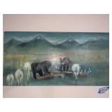 Bear painting 20'x10'