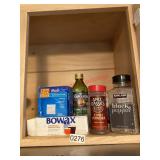 Cabinet lot Seasoning & more
