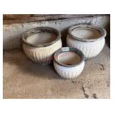 Flower pots (small shed)