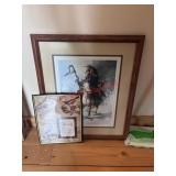 Native American artwork( livingroom)