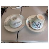 Vintage tea cups (living room)