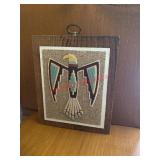 Native American Thunderbird wooden frame (Living