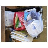 Tote of Holiday Boxes, Bags and wrapping (Cabin)