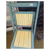 Vintage Folding Wood Chair (Cabin)