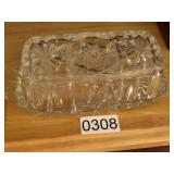 Glass Butter dish