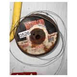 Electric fence wire (barn)