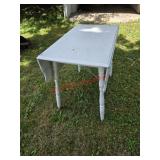 Drop leaf Table (white shed)