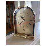 vintage Howard Miller arched desk clock