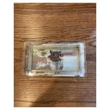 Glass trinket box (master bedroom)