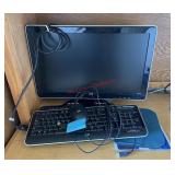 HP monitor and keyboard and mouse (office)
