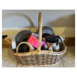 Basket of Tapes                (Laundry Room)