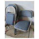 Four Fold Up Chairs                (Spare Room)