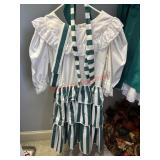 VTG Size Medium Square dancing Top and Skirt