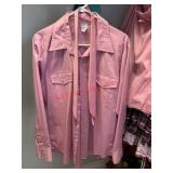 Malco Modes SZ 17 Western Top Pink