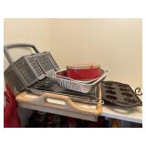 Serving Tray , and Bakeware lot