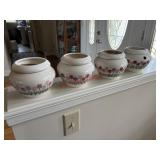 4 matching Planters Self Watering