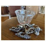 Crystal Bowl and Napkin Ring Lot