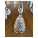 Lead Crystal Vintage Bell     (Dining Room)