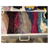 Lot of Pretty Scarves           (Master Bedroom