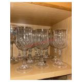 Cut Crystal Wine Glasses               (kitchen)