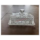 Crystal Butter Dish         (Dining Room )