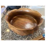 Large Wood Salad Bowl