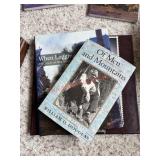 Men mountains and logging book lot