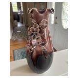 Bat Trang Beautiful Pottery Floral Vase