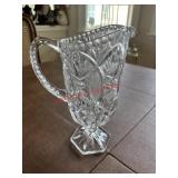 Large Crystal Pitcher         (Dining Room )