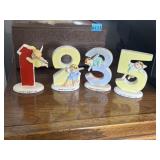 vintage Josef Originals ceramic birthday