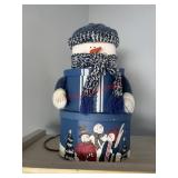 Snow man gift box decor           (Spare Room)