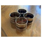 4- Napkin Rings          (Dining Room)