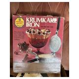 Krumkake Iron in box                    (Living