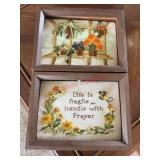 Hand Stitched Small Wall Decor