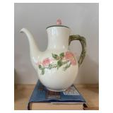 Franciscan Desert Rose earthenware coffee pot